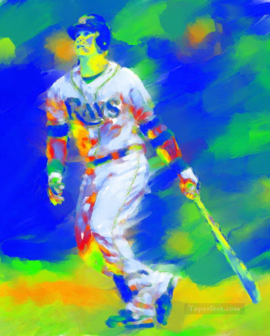 baseball 12 impressionists Oil Paintings